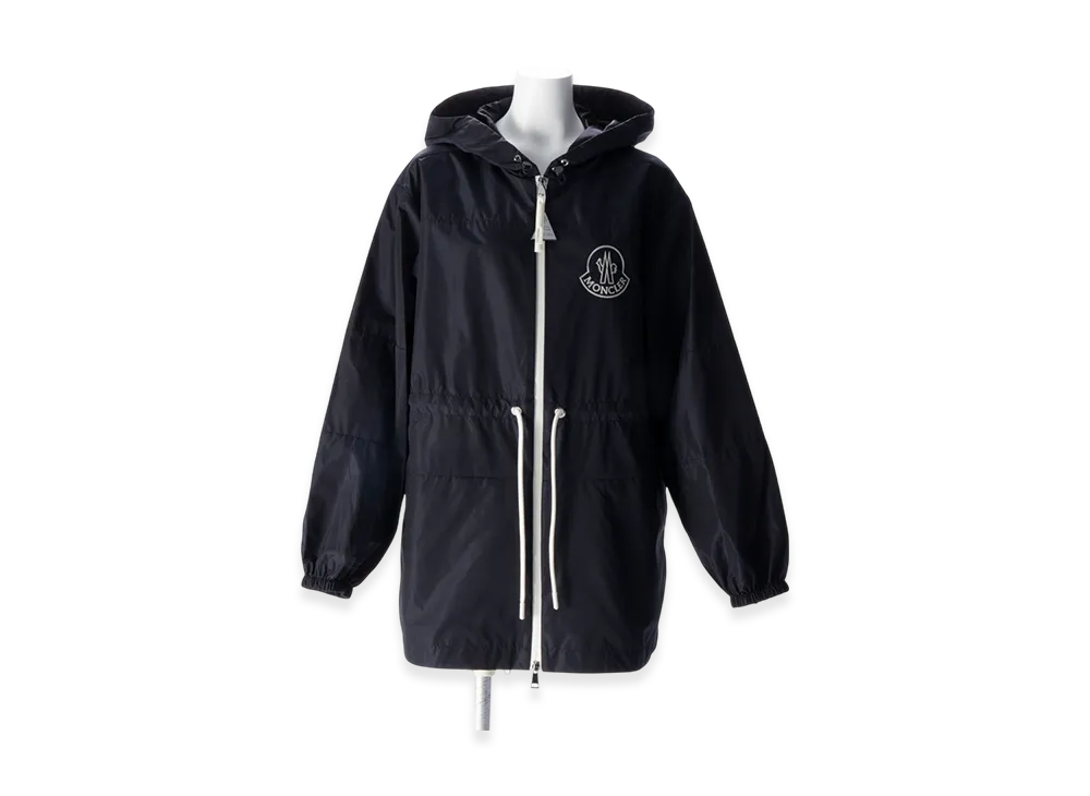 Moncler Women's Veirade Nylon Parker "Navy"