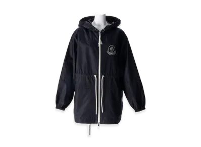Moncler Women's Veirade Nylon Parker "Navy"