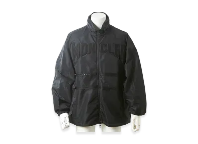 Moncler Men's Logo Patch Zip Jacket "Black"
