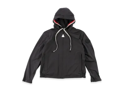 Moncler Men's Microsoft Material Drawstring Logo Lettering Carles "Black"