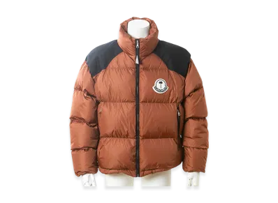 MONCLER Genius 8 x Palm Angels Men's High Neck Down Jacket Nevin "Brown"