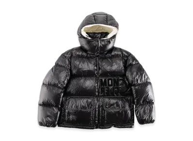 Moncler Women's Abbaye Giubbotto Down Jacket "Black"