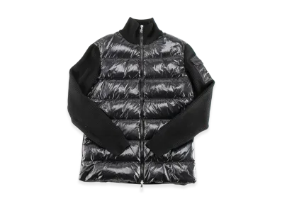 Moncler Women's Knit Sleeve Padded Jacket "Black"