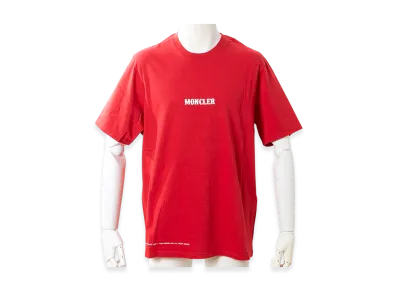 MONCLER Genius x Fragment Men's Back Print Circus Crew Neck T-Shirt "Red"