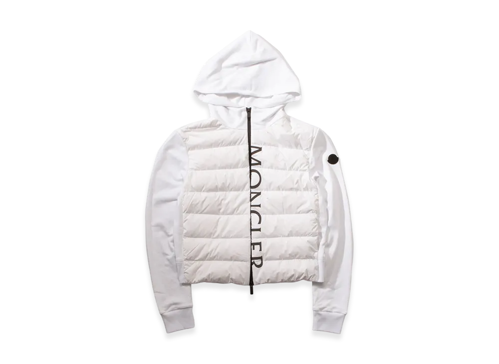 Moncler Women's Maglia Apertaconca Cardigan "White"