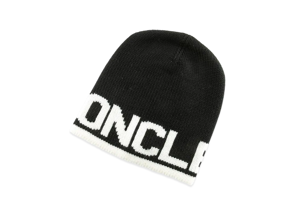 Moncler Women's Berretto Tricot Beanie "Black"