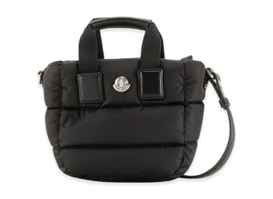 Moncler Micro Caradoc Nylon Down Mini Tote Bag "Black"