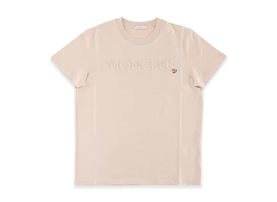 Moncler Women's Short Sleeve T-Shirt "Beige"