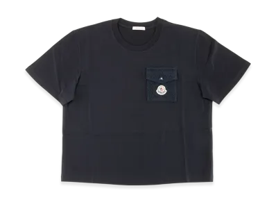 Moncler Women's Short Sleevet T-Shirt "Navy"