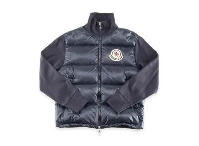 Moncler Women's Zip-Up Cardigan "Navy"