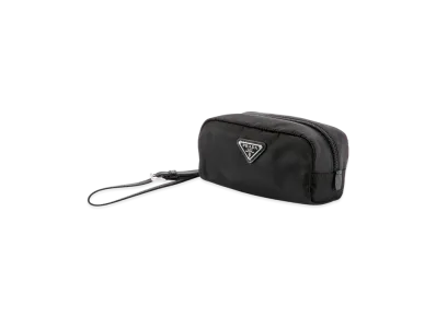PRADA Renylon Vela With Strap Nyl Pouch "Black"