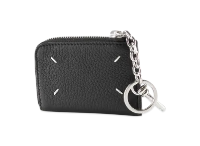 Maison Margiela 4Stitch Calfskin L-Shaped Coin Purse "Black"