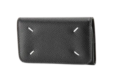 Maison Margiela 4Stitched Calf Leather 6-Key Case "Black"