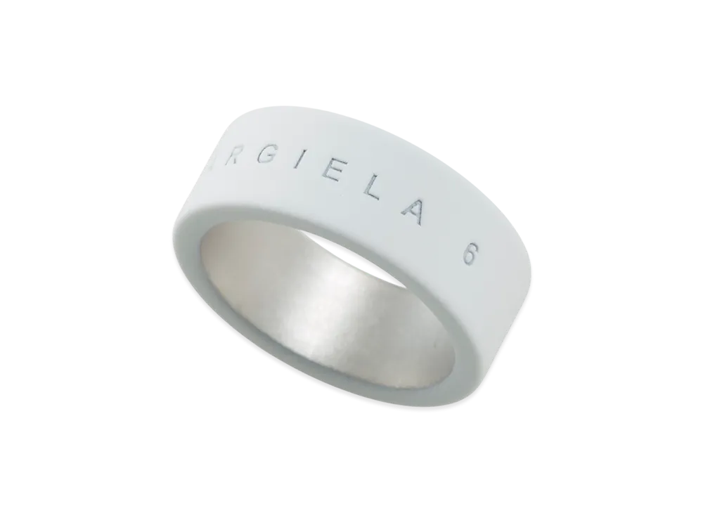 MM6 Maison Margiela Ring "White"