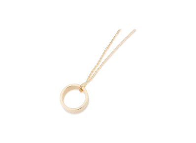 MM6 Maison Margiela Logo Pendant Necklace "Gold"