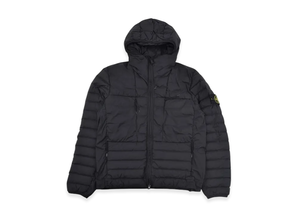Stone Island Seamless Tunnel Nylon Down Jacket "Black"