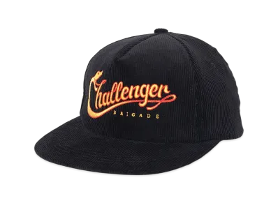 CHALLENGER Snaking Logo Cap "Black"