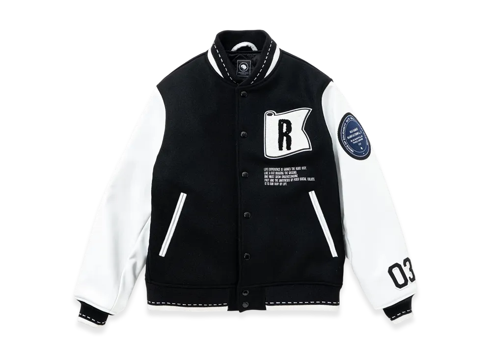 RATS Varsity Jacket "Black"