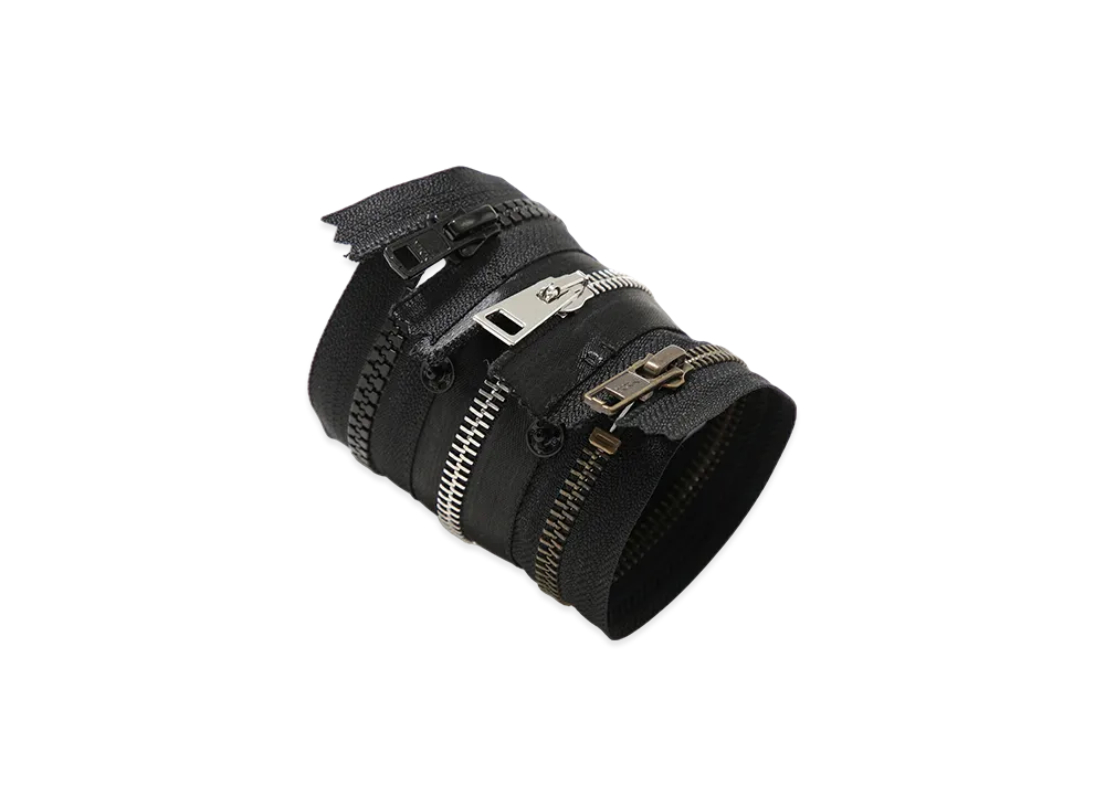 MM6 Maison Margiela Zip Fastener Bracelet "Black"