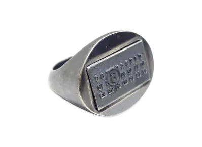 MM6 Maison Margiela Minimal Logo Ring "Silver"