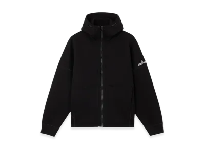 Stone Island Scuba Fleece Zip Hoodie "Black"