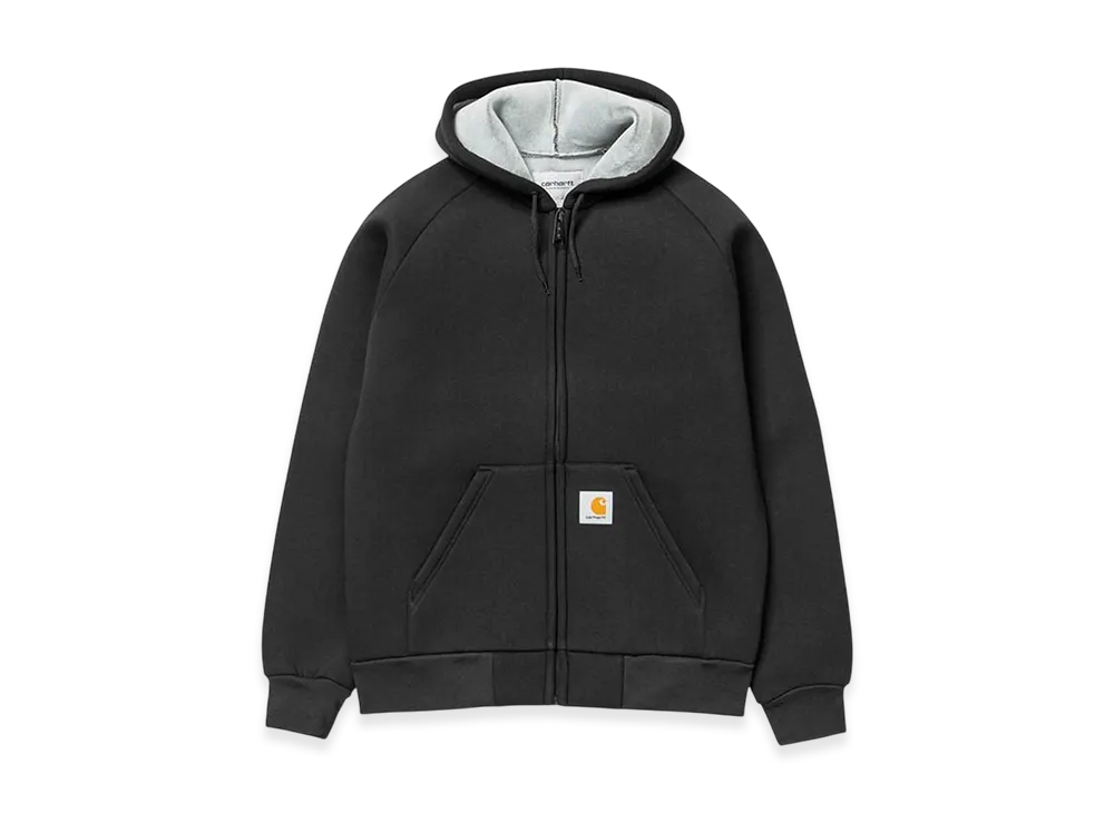 Carhartt WIP Zip Up Hooded "Black/Grey"
