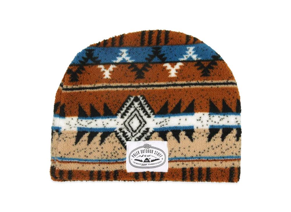 POLeR Boa Fleece Beanie "Brown"