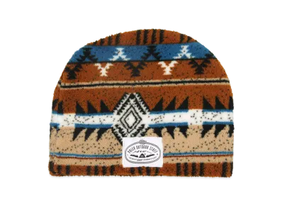 POLeR Boa Fleece Beanie "Brown"
