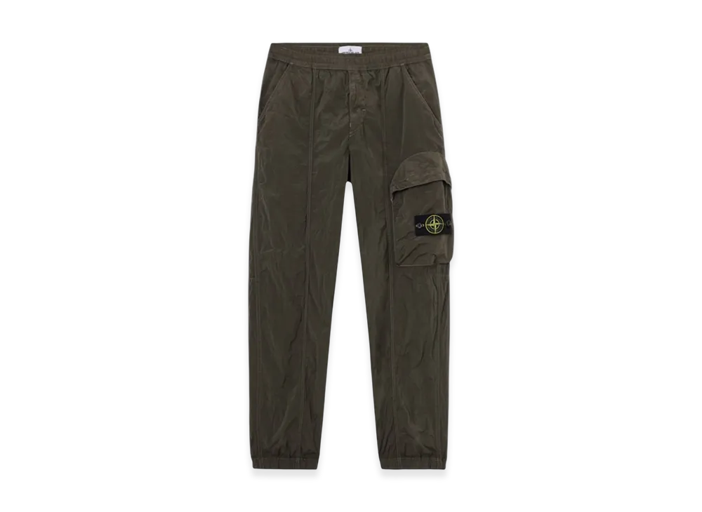 Stone Island Nylon Metal In Econyl Loose Fit Cargo Pants "Khaki"