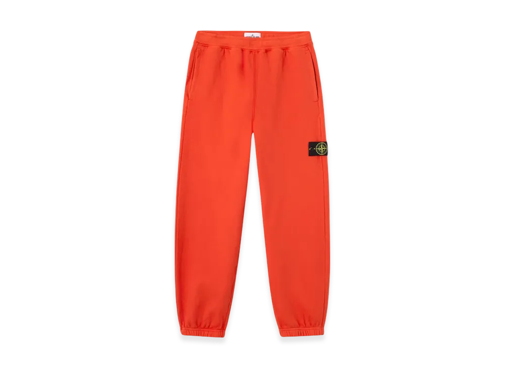 Stone Island 6200004 Brushed Organic Cotton Fleece "Orange"