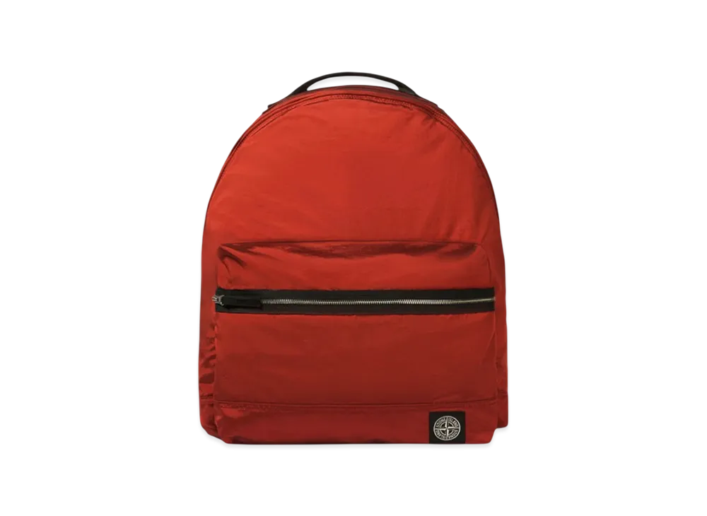 Stone Island 9200014 Coated Nylon Metal In Econyl "Orange"