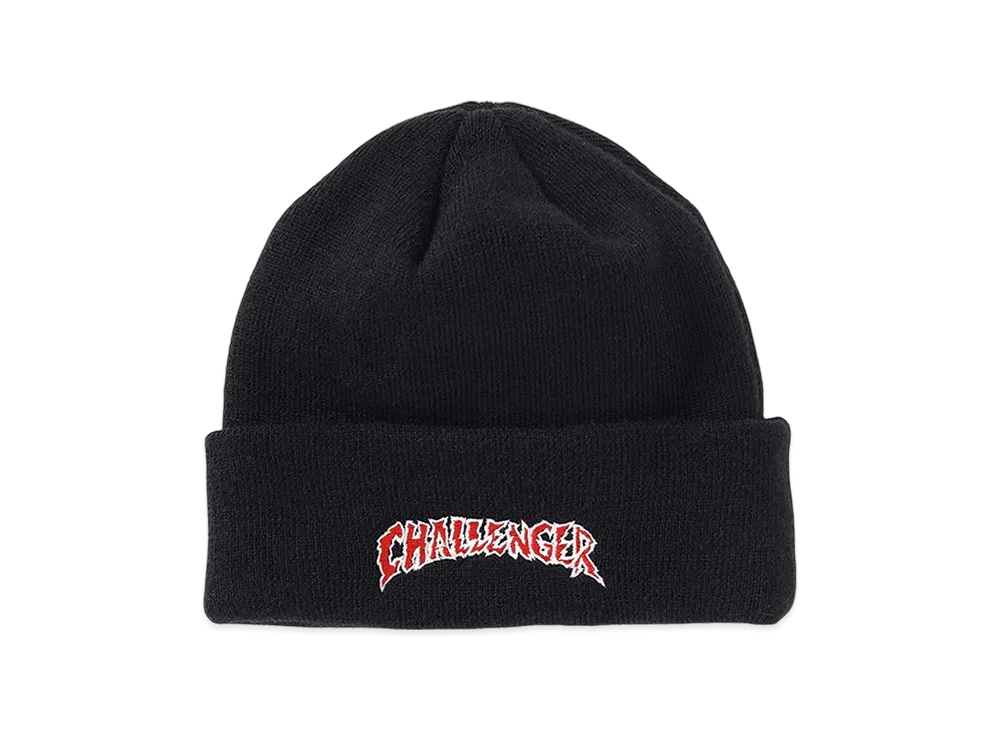 CHALLENGER Crush Logo Knit Cap "Black"