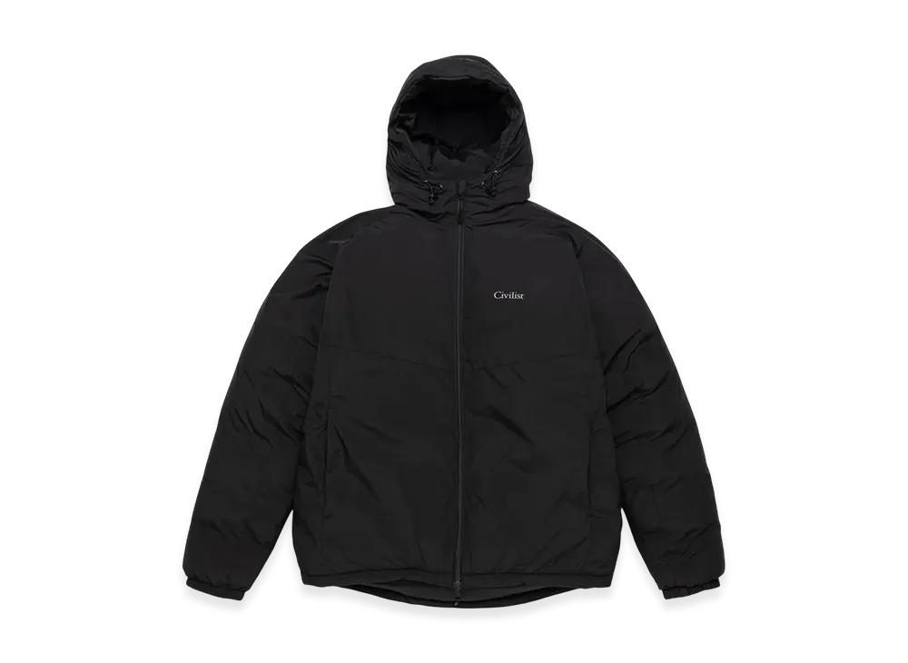 Civilist Tech Puff Jacket "Black"