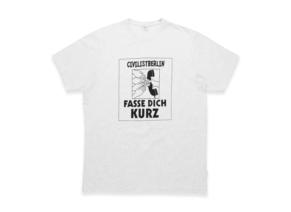Civilist Geh Ran Tee "Gray"