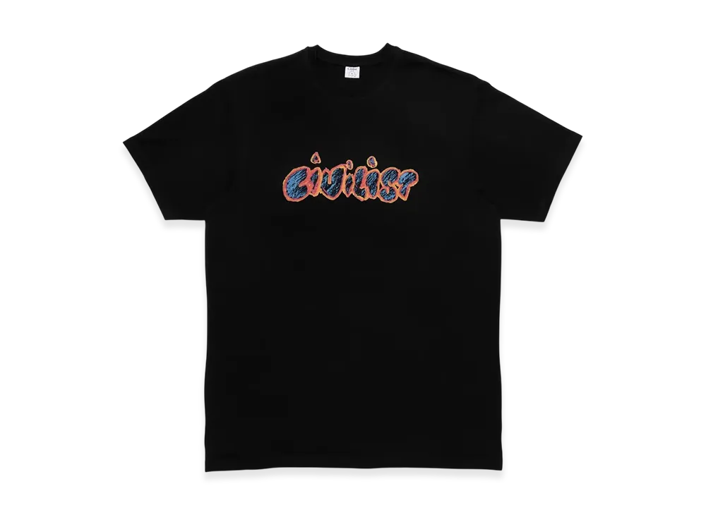 Civilist Wax Tee "Black"
