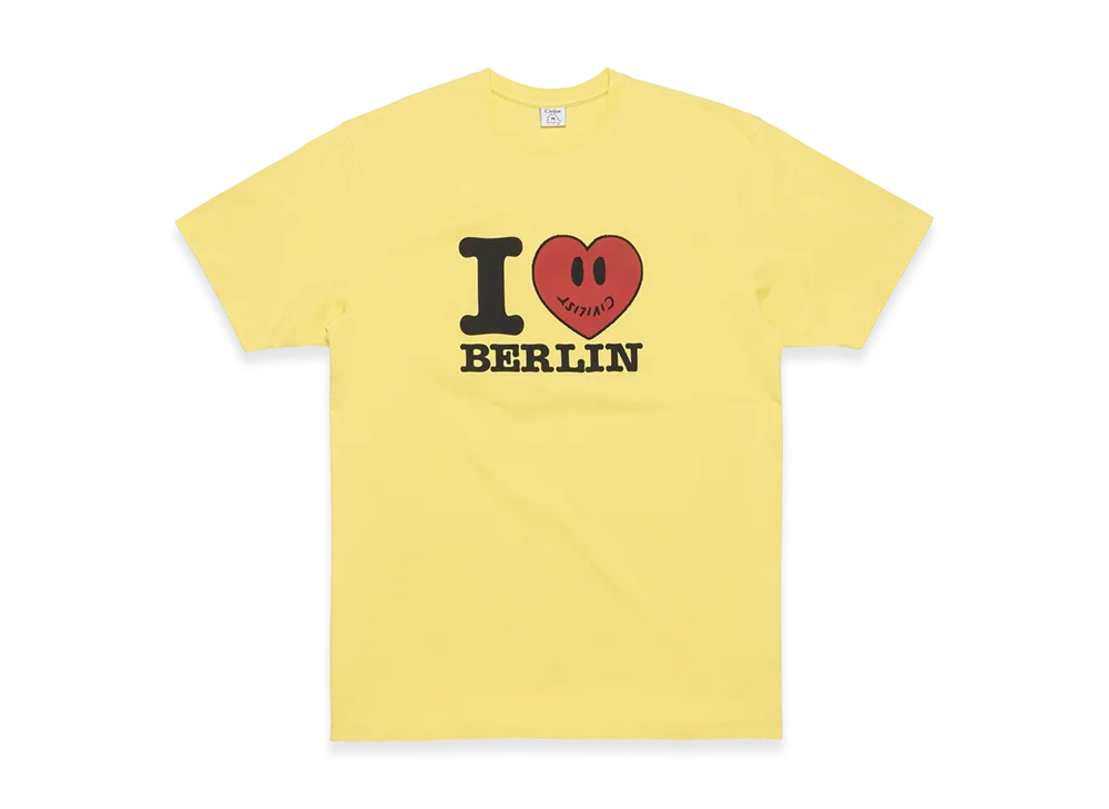 Civilist I Love Tee "Yellow"