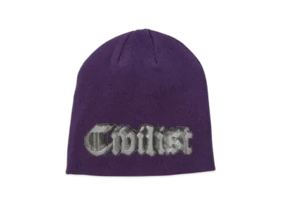 Civilist Skull Beanie "Purple"