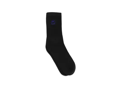 Civilist Mono Smiler Socks "Black"