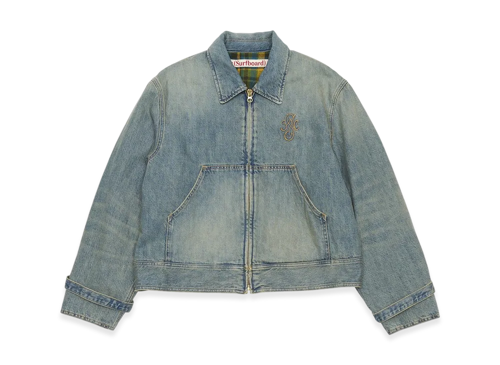 Stockholm Surfbord Club Denim Work Jacket "Blue"