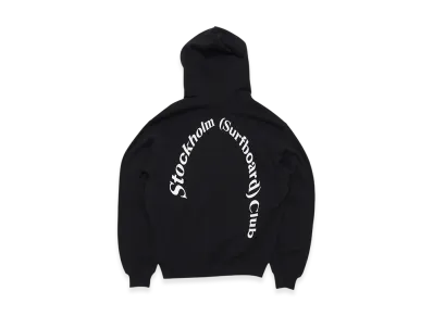 Stockholm Surfbord Club Back Logo Hoodie "Black"