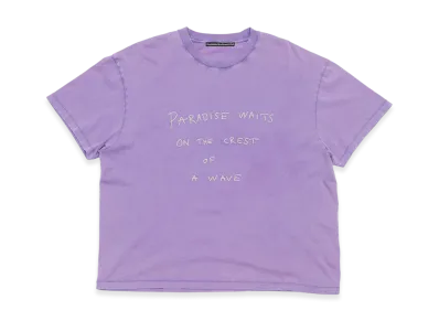 Stockholm Surfbord Club Embroidered T-Shirt "Purple"