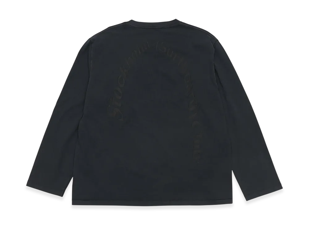 Stockholm Surfbord Club Back Logo Ls Tee "Black"