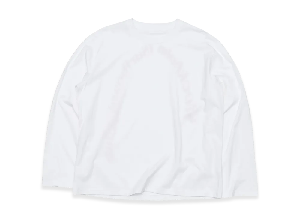 Stockholm Surfbord Club Back Logo Ls Tee "White"