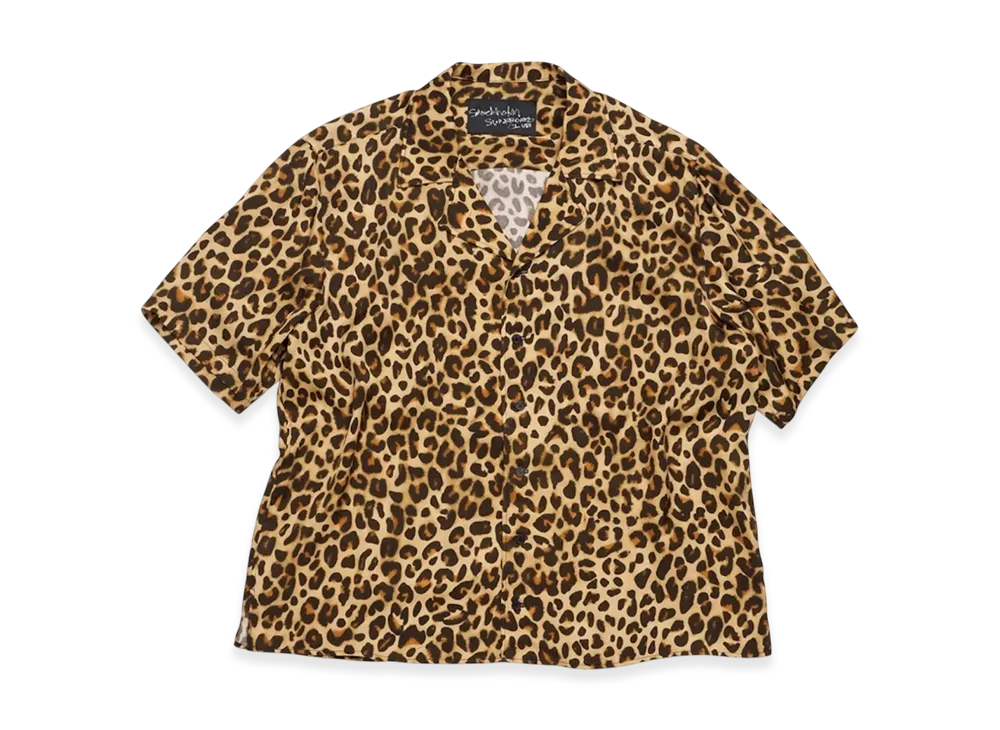 Stockholm Surfbord Club Fluid Hell Shirt "Leopard"