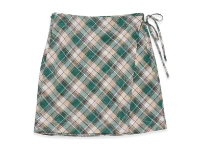 Stockholm Surfbord Club Wrap Skirt "Green"