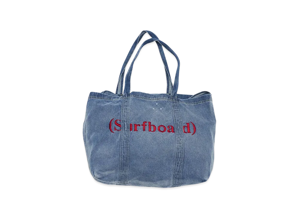 Stockholm Surfbord Club Denim Weekend Tote "Blue"