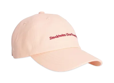 Stockholm Surfbord Club Embroidered Logo Cap "Pink"