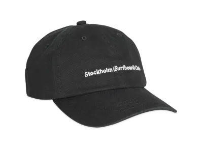 Stockholm Surfbord Club Embroidered Logo Cap "Black"