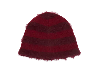 Stockholm Surfbord Club Striped Beanie "Red"