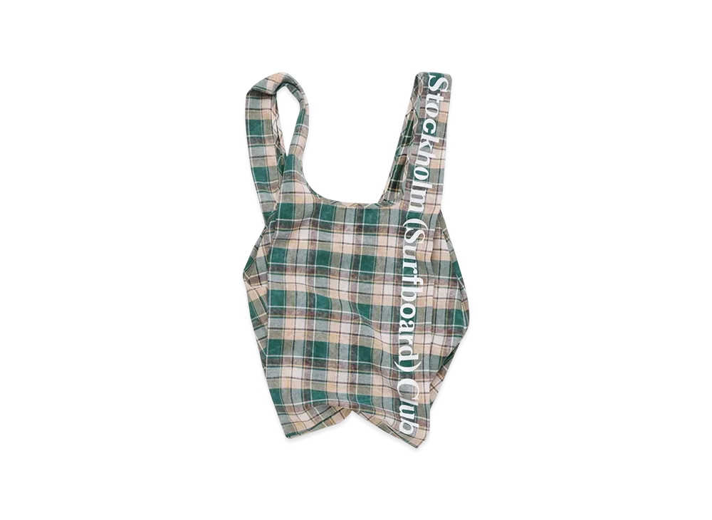 Stockholm Surfbord Club Logo Shopper "Green"